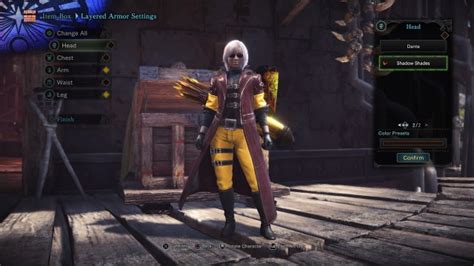 dante layered armour|best layered armor mhw.